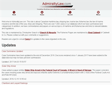 Tablet Screenshot of admiraltylaw.com